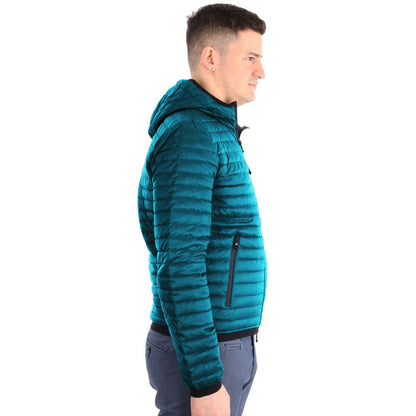 Refrigiwear Blaue Nylon-Herrenjacke