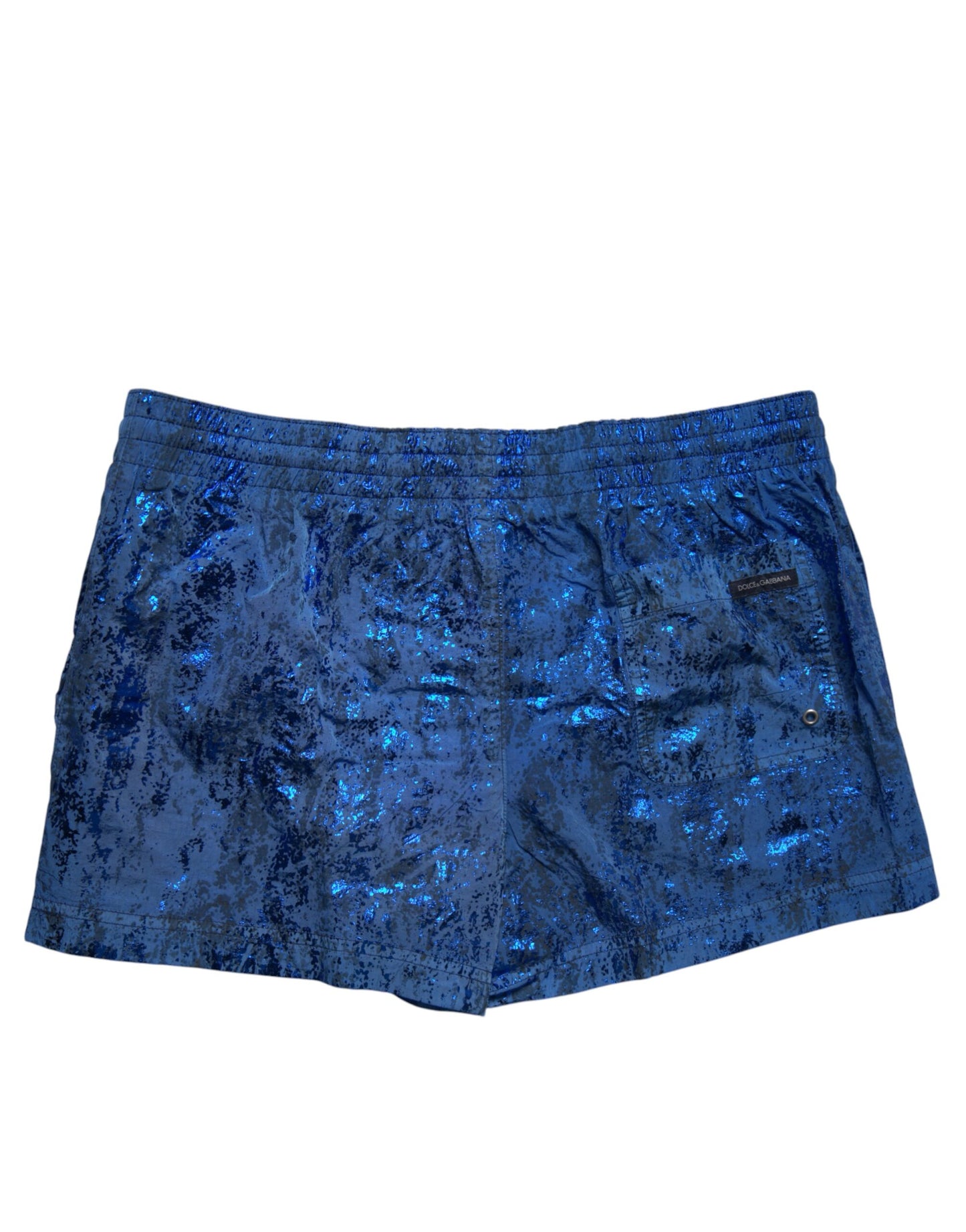 Dolce &amp; Gabbana – Blaue Nylon-Badeshorts, 2-teilige Bademode