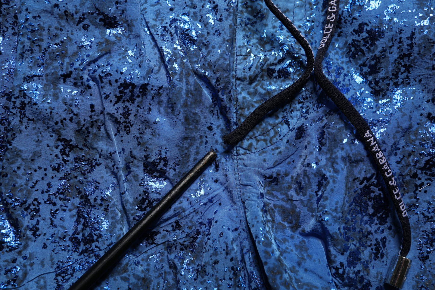 Dolce &amp; Gabbana – Blaue Nylon-Badeshorts, 2-teilige Bademode