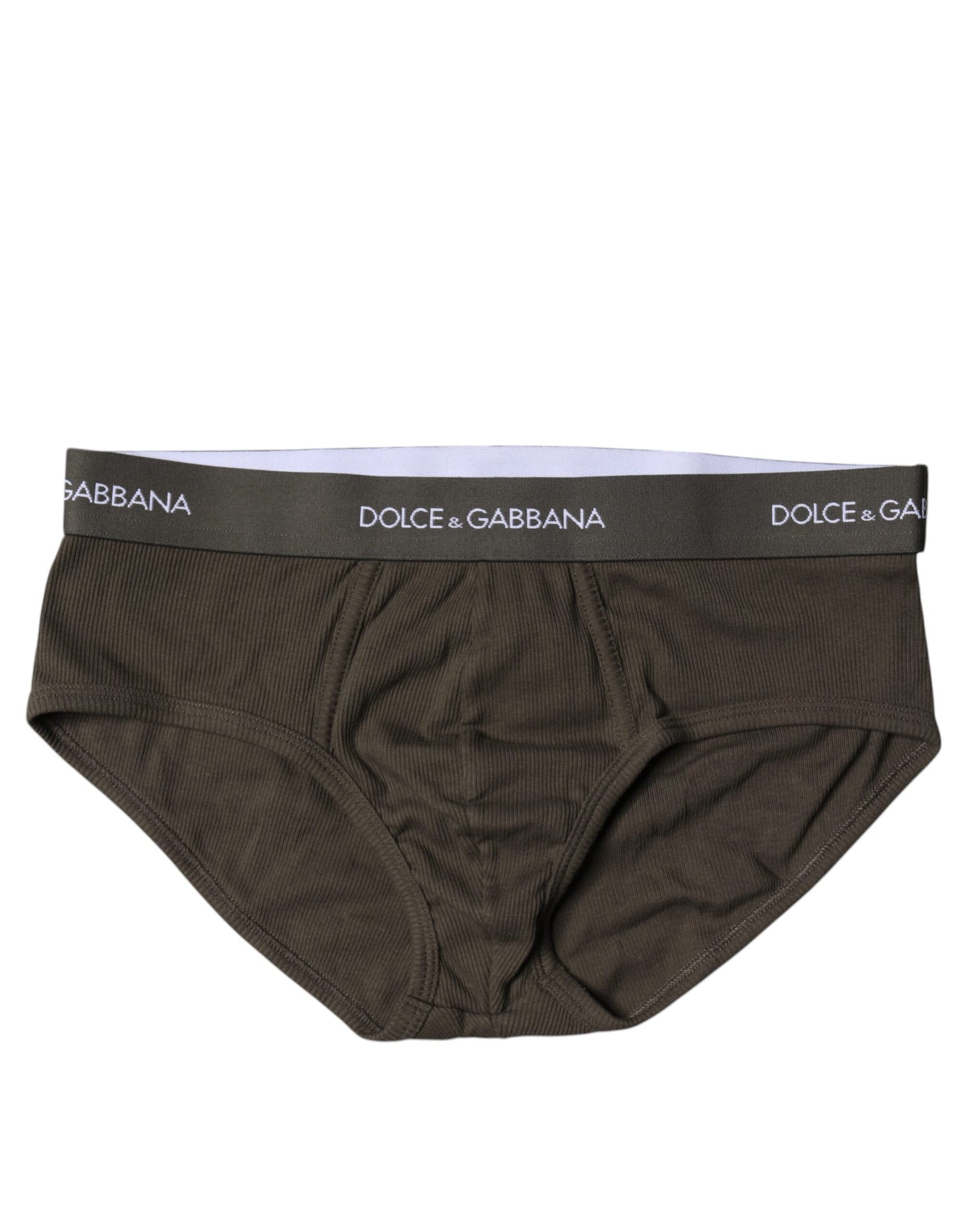 Dolce &amp; Gabbana Graue Herren-Unterhose aus Baumwolle