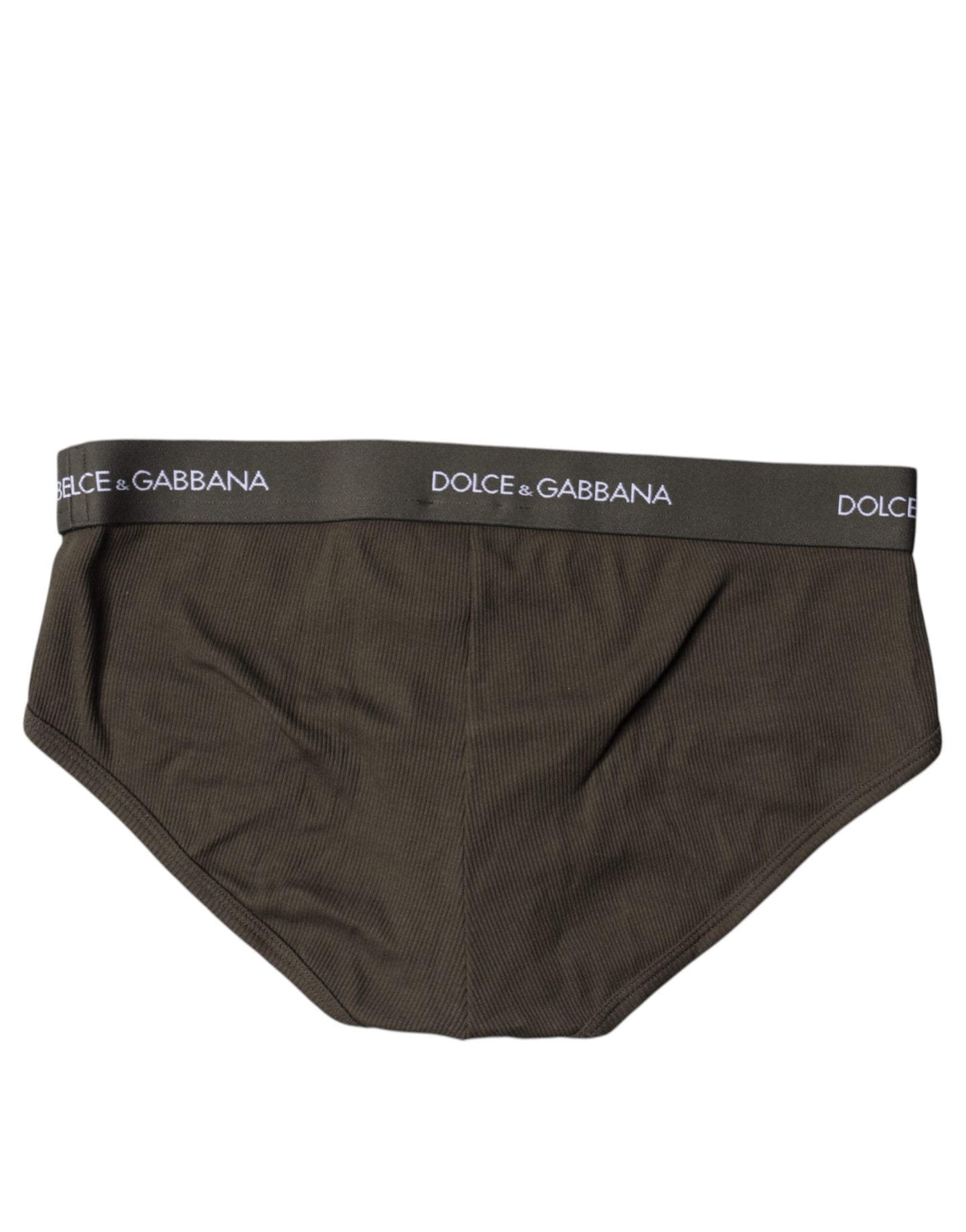 Dolce &amp; Gabbana Graue Herren-Unterhose aus Baumwolle