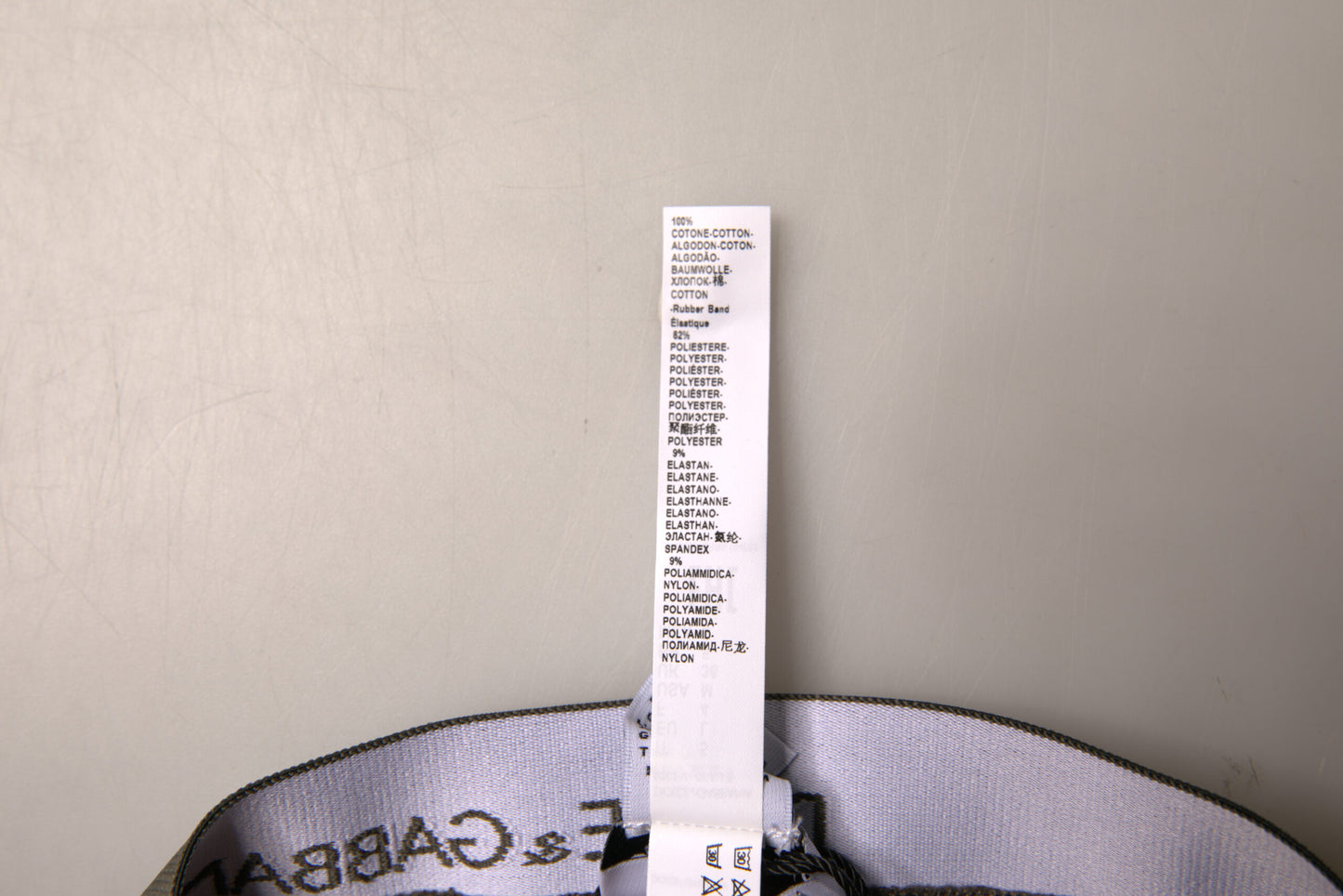 Dolce &amp; Gabbana Graue Herren-Unterhose aus Baumwolle