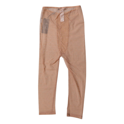 Dolce &amp; Gabbana – Kurze, enge Unterwäsche aus Spitze mit Logo in Braun