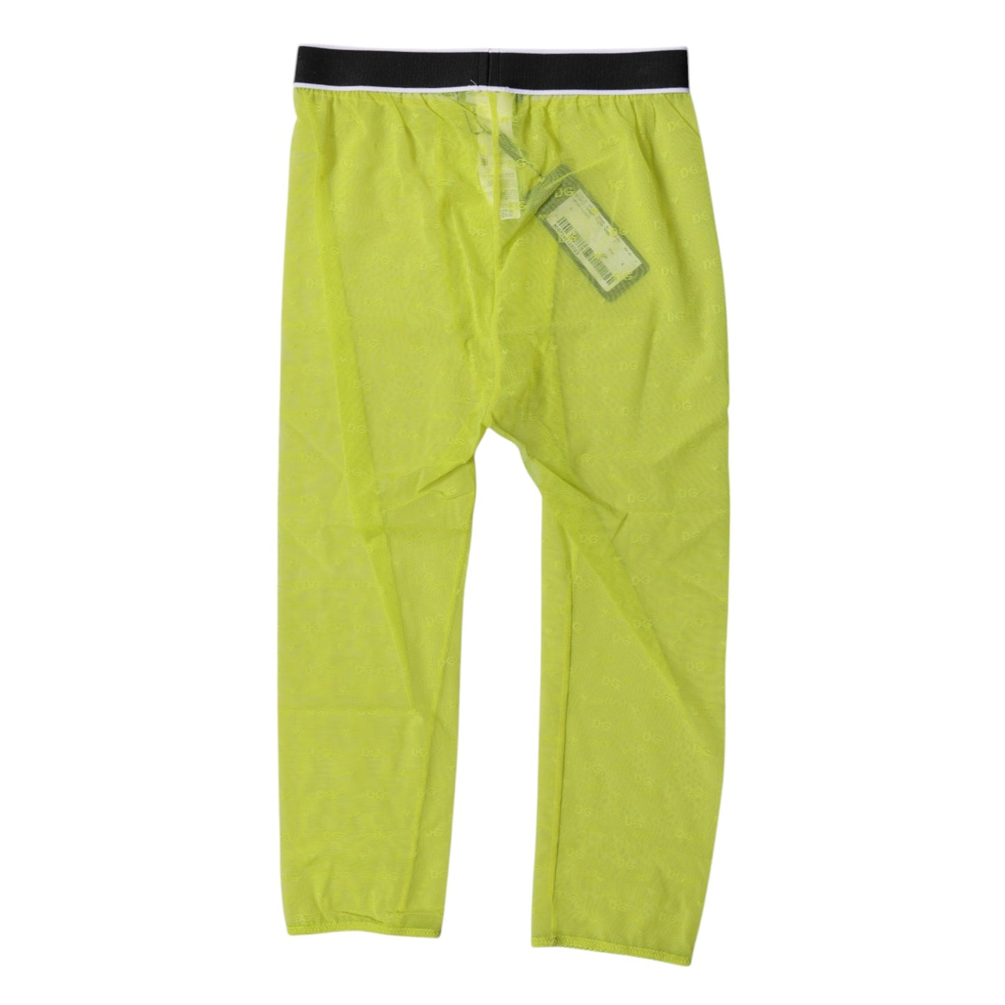 Dolce &amp; Gabbana – Grüne Nylon-Shorts mit DG-Logo