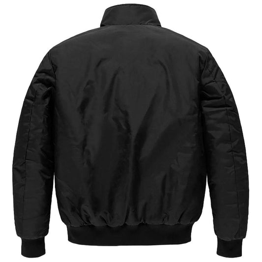 Refrigiwear Schwarze Nylon-Herrenjacke