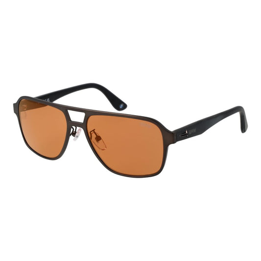 BMW Sonnenbrille aus grauem Aluminium