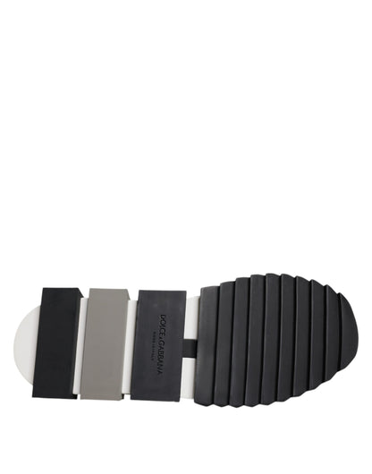 حذاء سنيكرز دولتشي آند غابانا سورينتو سهل الارتداء باللونين الأسود والأبيض