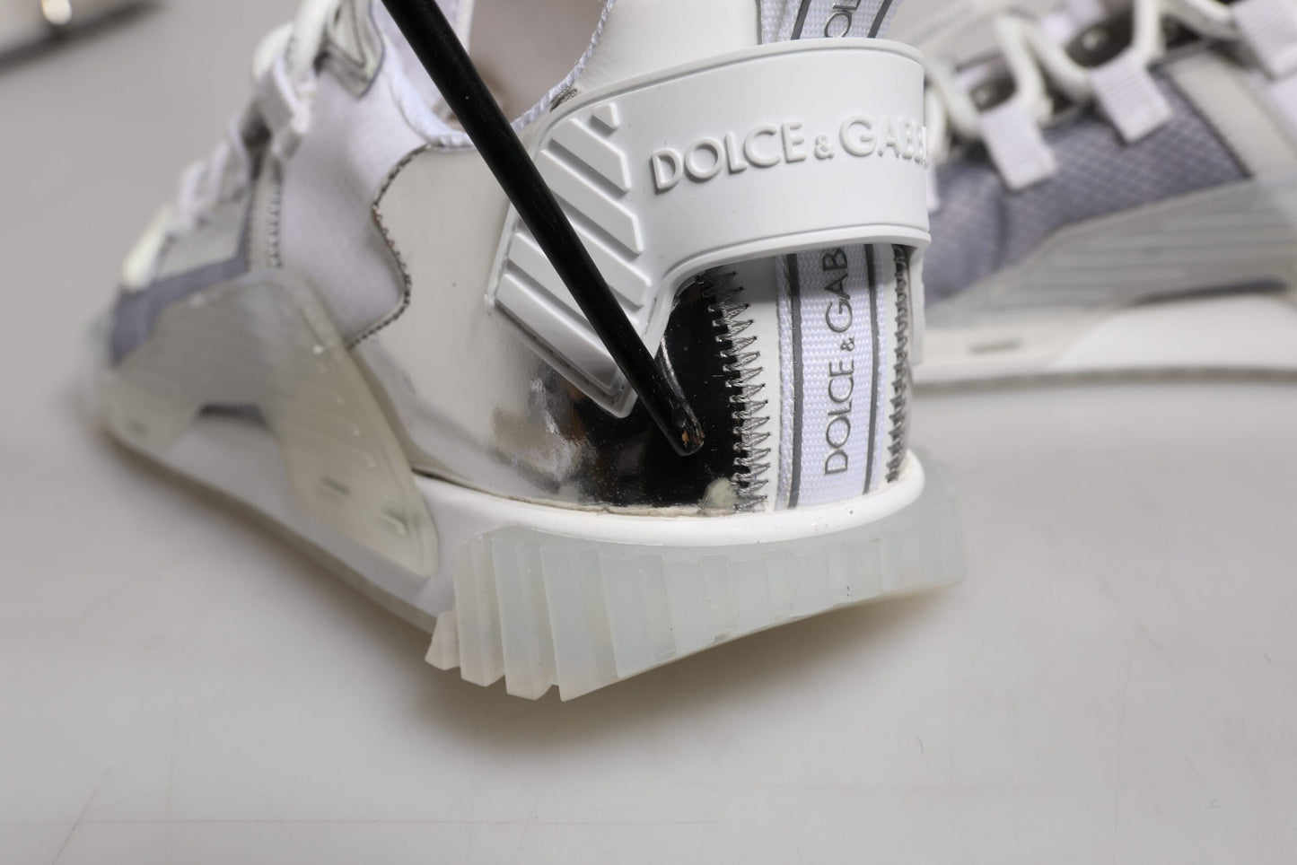 Dolce &amp; Gabbana Mehrfarbige Nylon NS1 Low Top Sneakers Schuhe