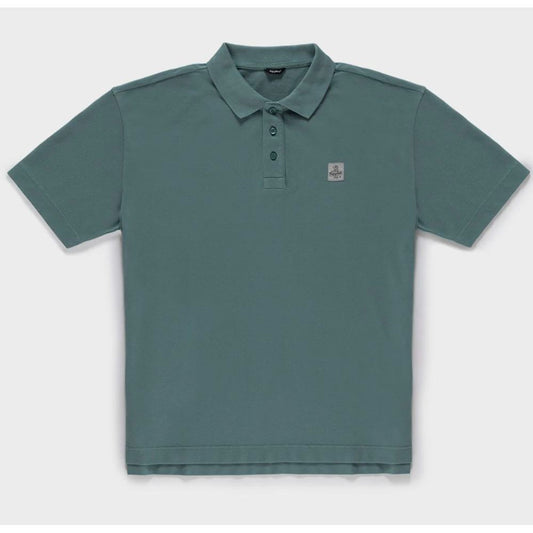 Grünes Poloshirt aus Baumwolle von Refrigiwear
