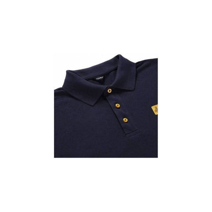 Blaues Poloshirt aus Baumwolle von Refrigiwear