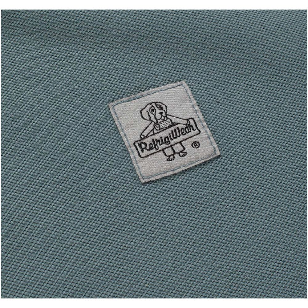 Grünes Poloshirt aus Baumwolle von Refrigiwear