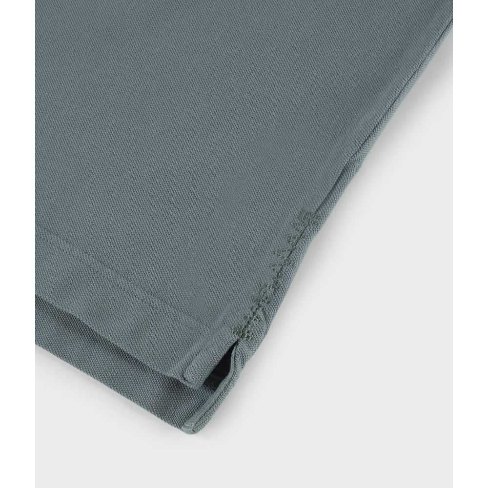 Grünes Poloshirt aus Baumwolle von Refrigiwear