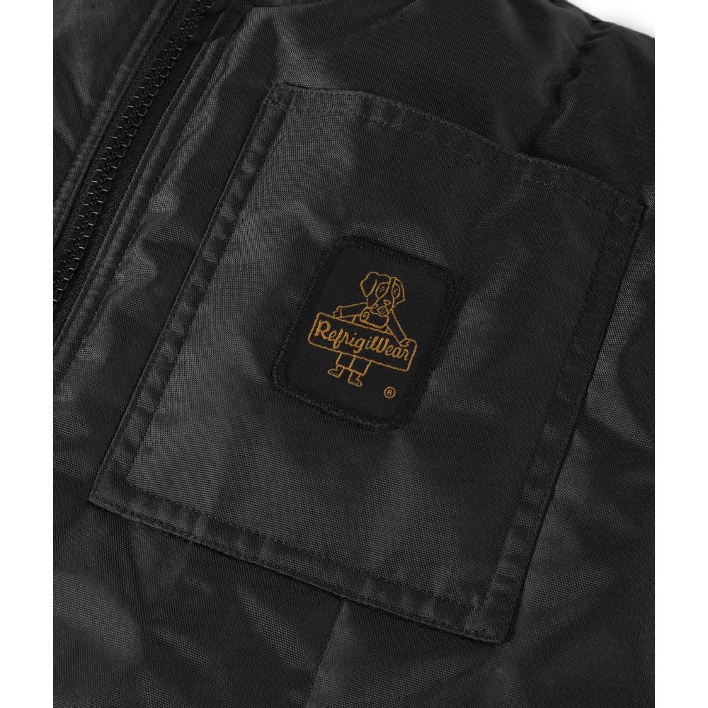 Refrigiwear Schwarze Polyester-Herrenweste