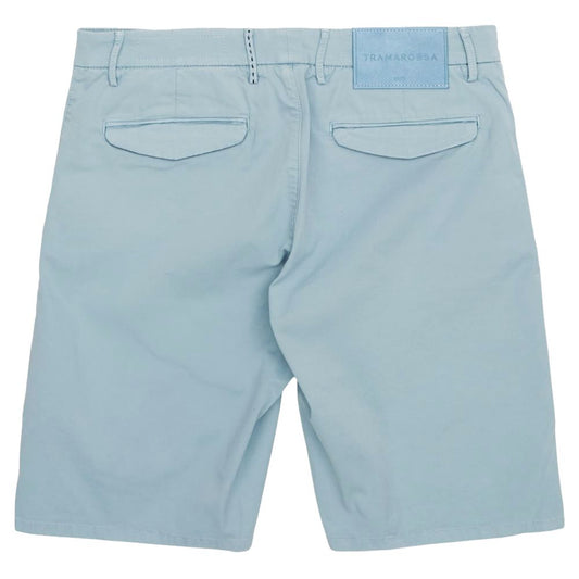 Tramarossa Light Blue Linen Men Short