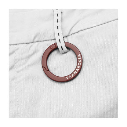 شورت تراماروسا من الكتان الأبيض