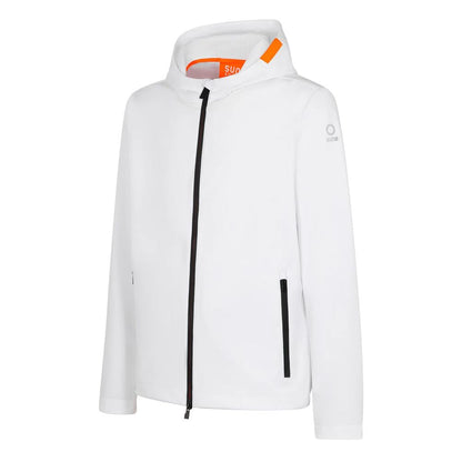 Suns White Polyester Men's Jacket