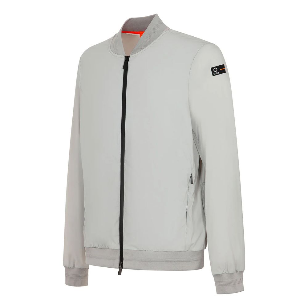 Suns Gray Nylon Men Jacket