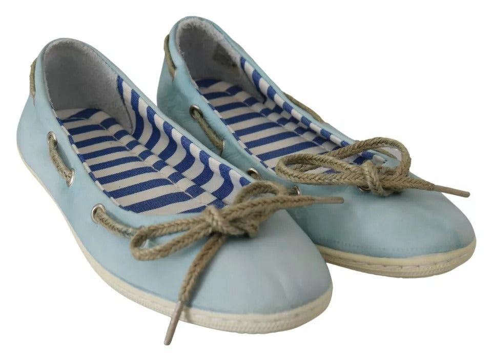 Pantofola D'Oro – Minnesota – Flache Slipper mit blauen Streifen