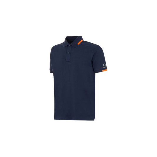 Suns – Blaues Poloshirt aus Baumwolle