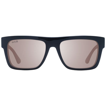 Web Schwarze Herren Sonnenbrille