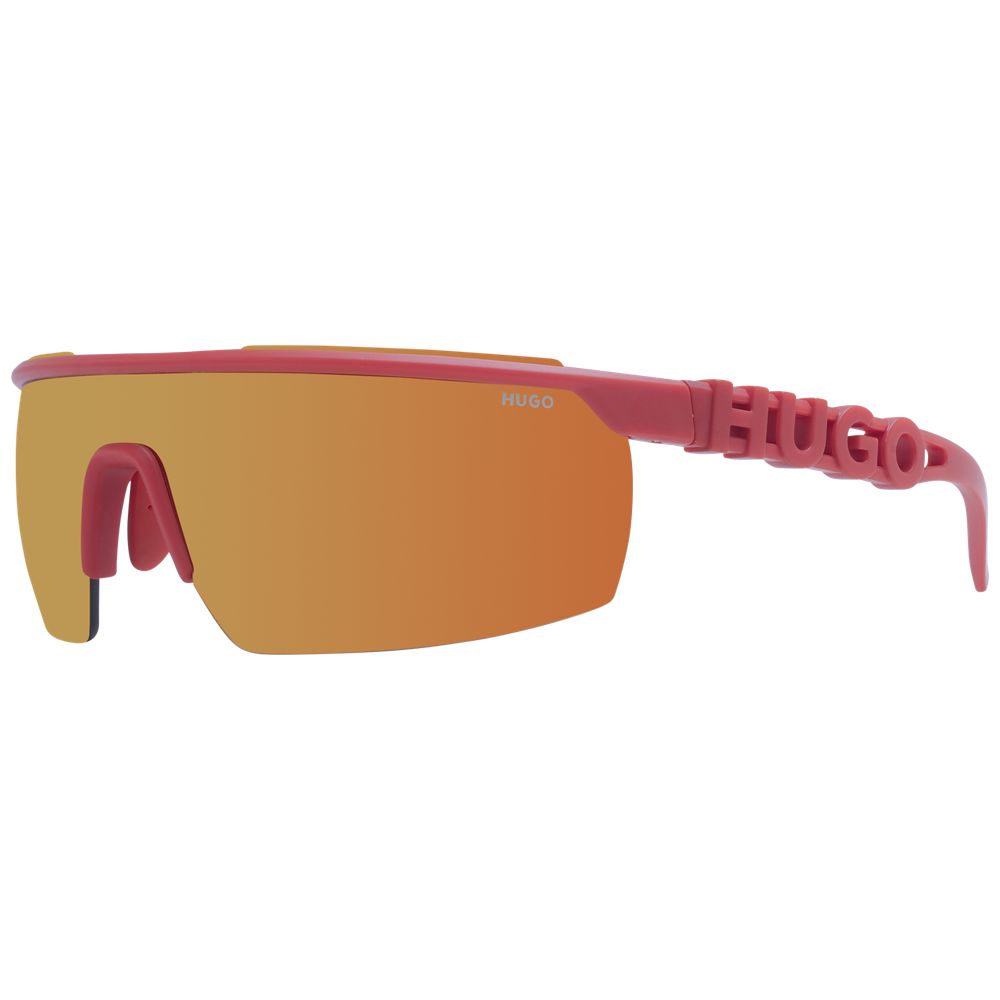 Hugo Boss Rote Herren-Sonnenbrille