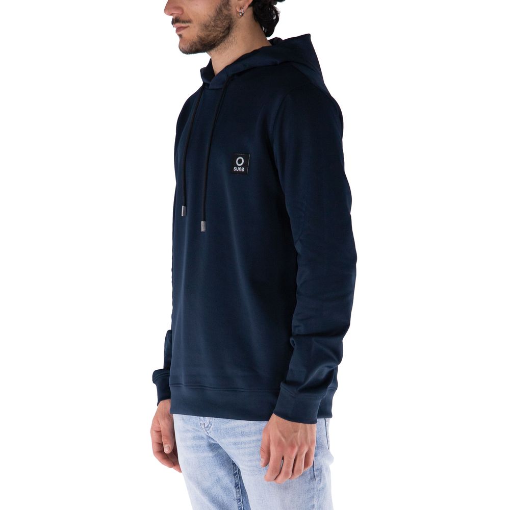 Suns Blue Nylon Men Sweater