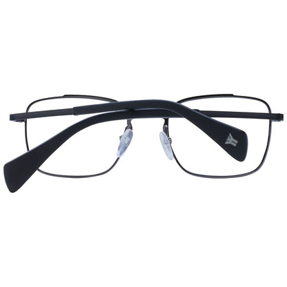 Yohji Yamamoto Schwarze Herren-Brillenfassung