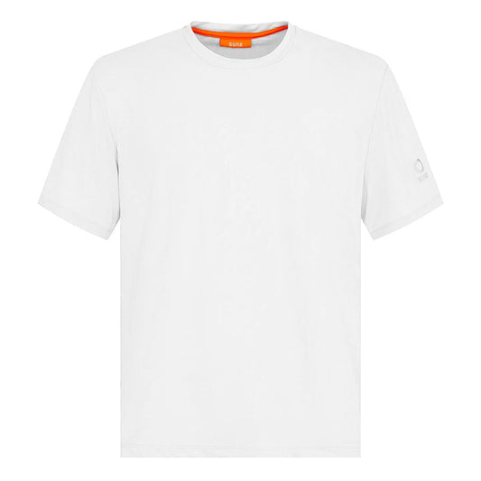 Weißes Nylon-T-Shirt von Suns