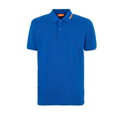 Suns Blue Cotton Polo Shirt