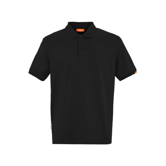 Schwarzes Poloshirt aus Baumwolle von Suns