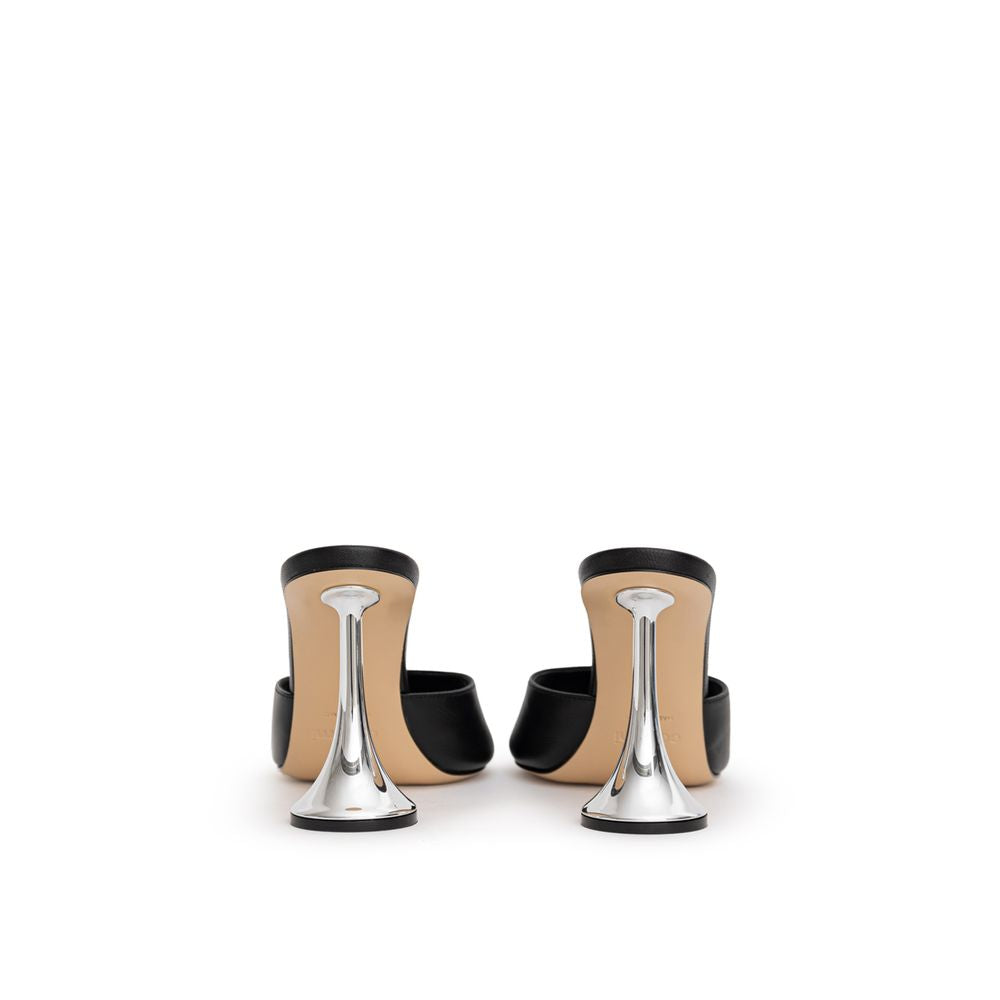 Coperni – Schwarze Ledersandale