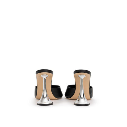 Coperni – Schwarze Ledersandale