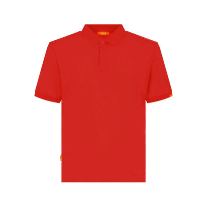 Suns Red Cotton Polo Shirt