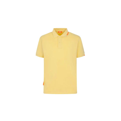 Suns Yellow Cotton Polo Shirt