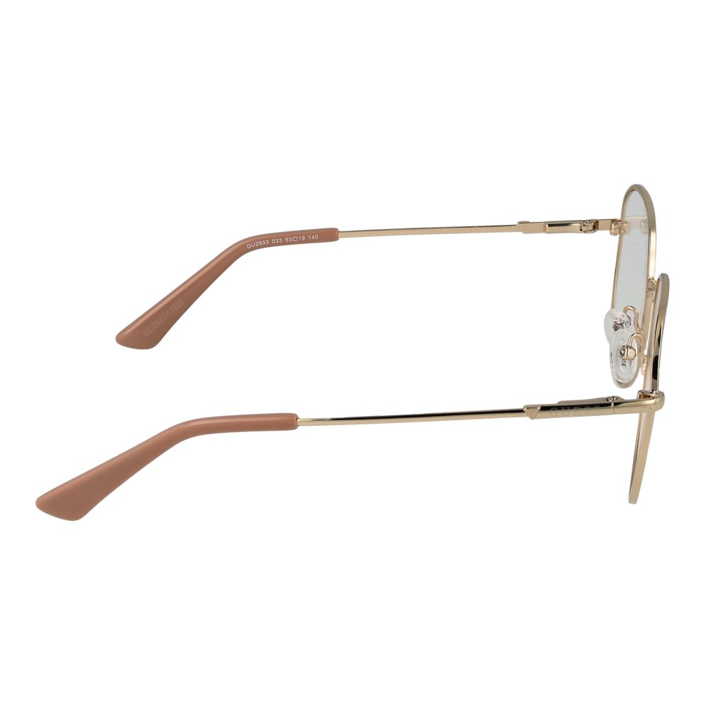إطار نظارات Guess الذهبي للنساء