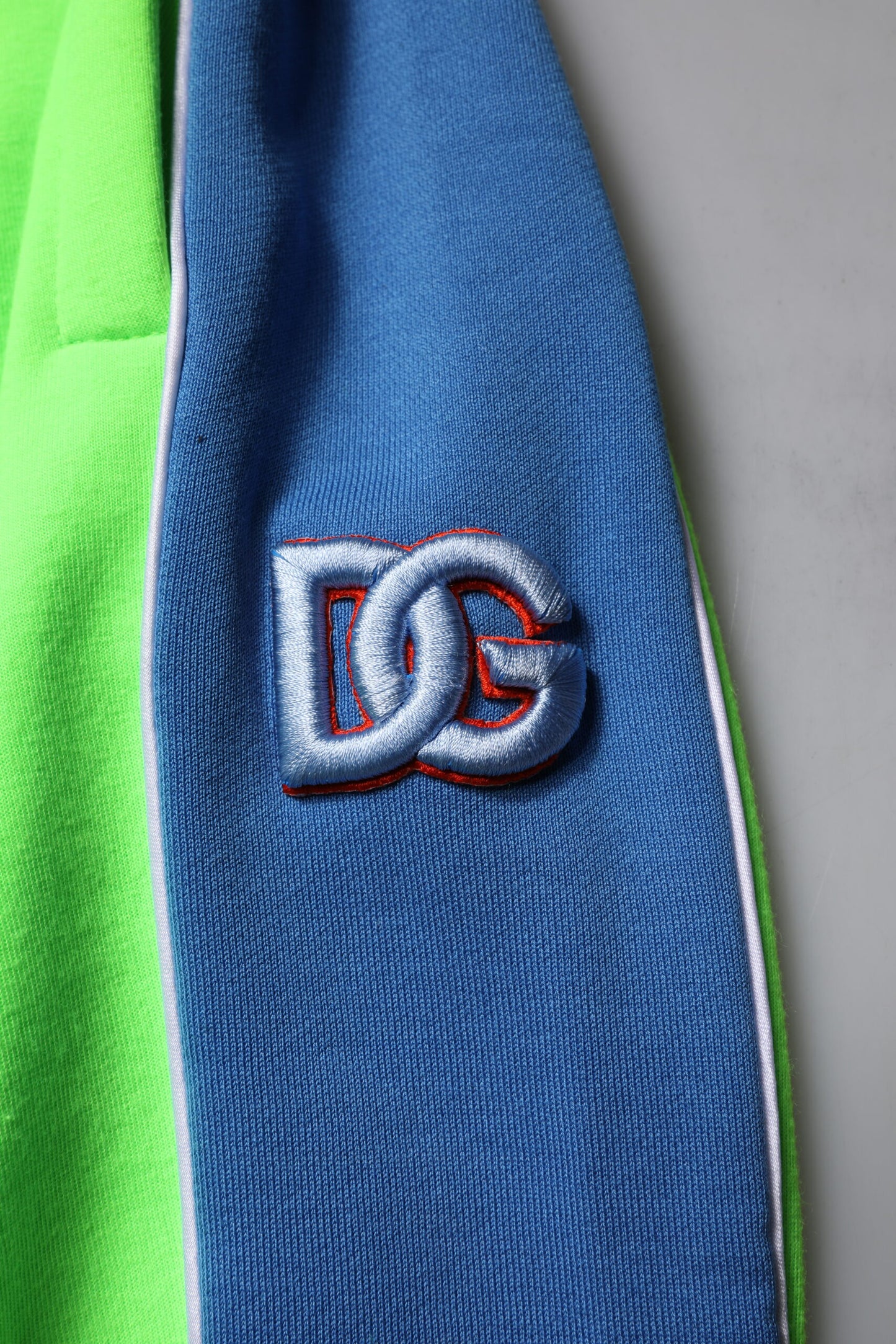 Dolce &amp; Gabbana Grün-Blaue Jogger-Jogginghose