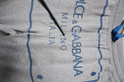 Dolce &amp; Gabbana Graue Jogginghose aus Baumwolle mit Logo für Herren