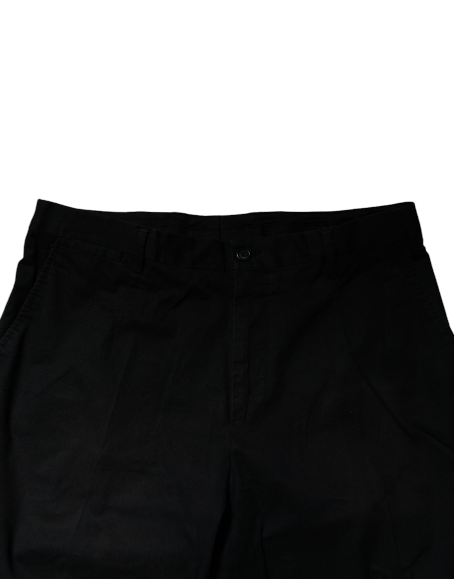 Dolce & Gabbana Black Cotton Stretch Skinny Dress Formal Pants