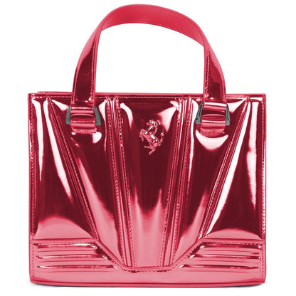 Ferrari Handtasche aus fuchsiafarbenem Leder