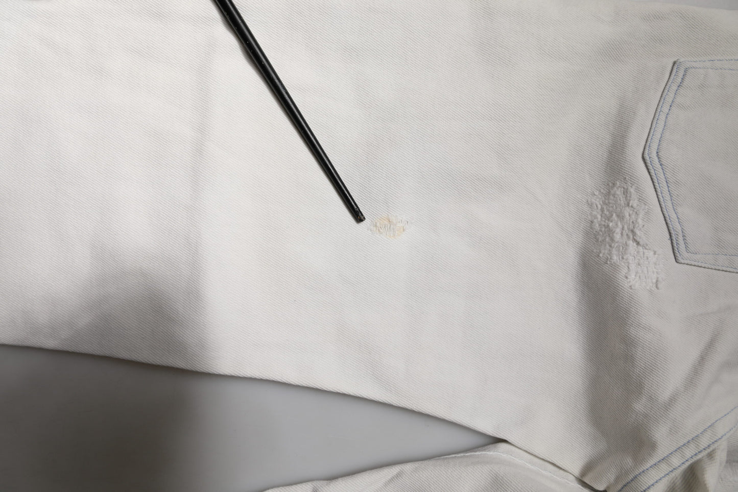 Dolce & Gabbana White Cotton Stretch Skinny Slim Denim Jeans