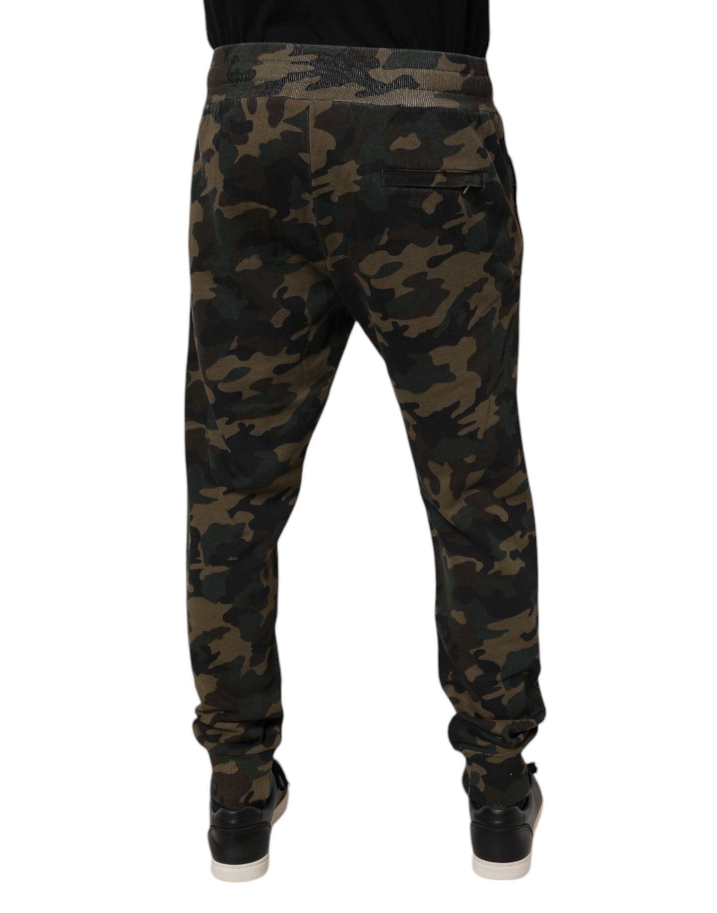 Dolce &amp; Gabbana – Jogginghose mit mehrfarbiger Camouflage-Optik