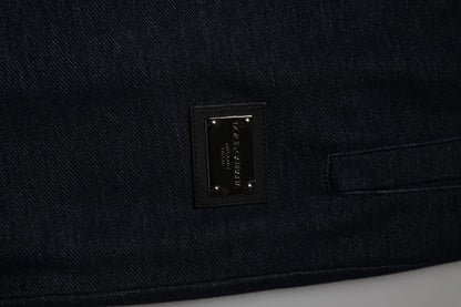 Dolce &amp; Gabbana Schwarze Jacquard-Jogginghose für Herren