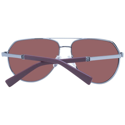 Timberland Sonnenbrille aus grauem Metall