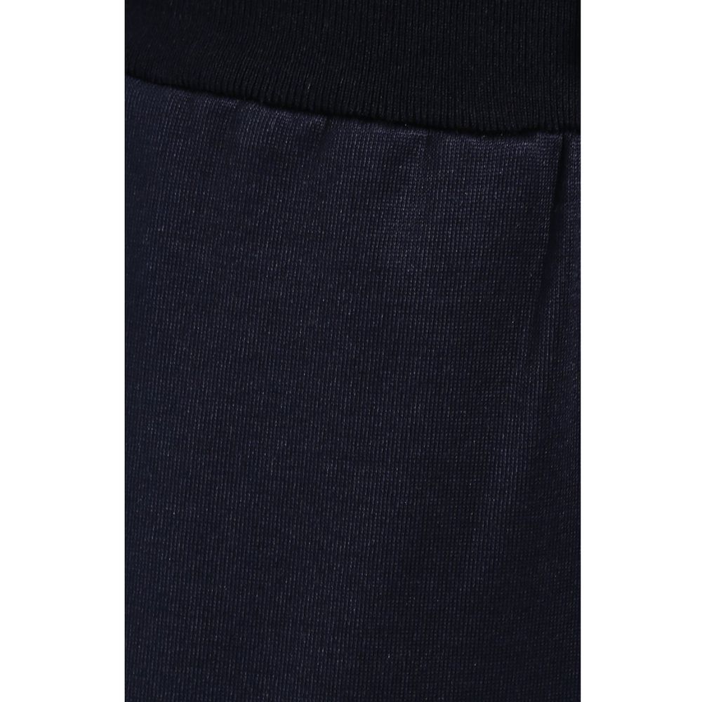 Dolce &amp; Gabbana Blaue Seidenhose für Herren