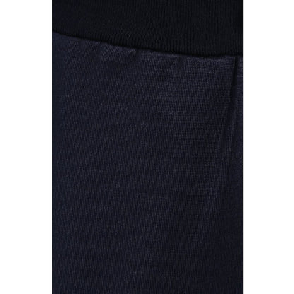 Dolce &amp; Gabbana Blaue Seidenhose für Herren