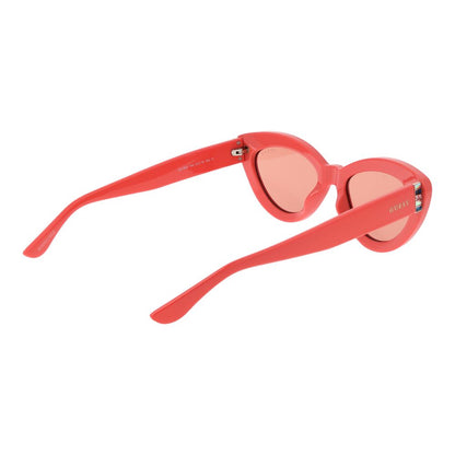 Pinkfarbene Plastiksonnenbrille von Guess