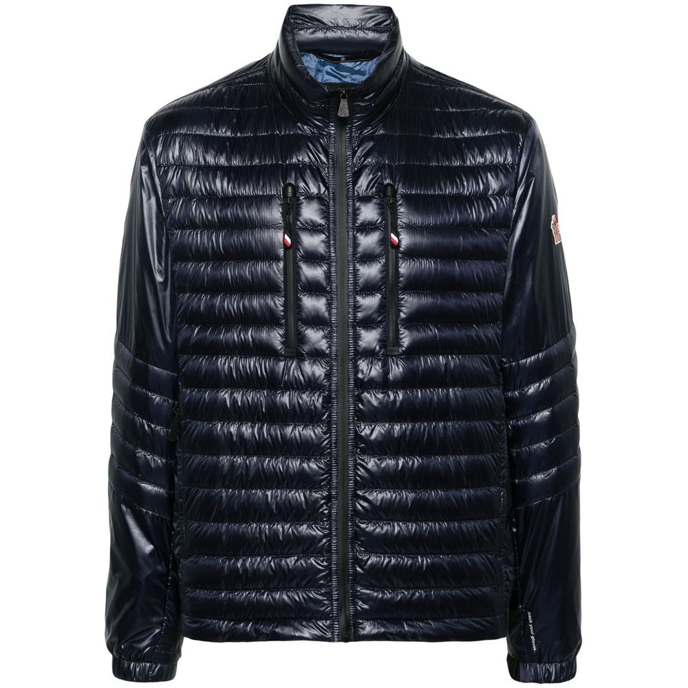 Moncler Blau Polyamid Herren Jacke