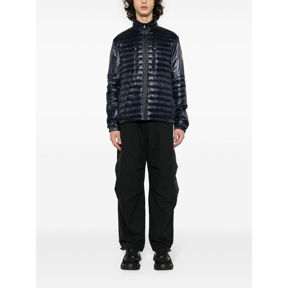 Moncler Blau Polyamid Herren Jacke