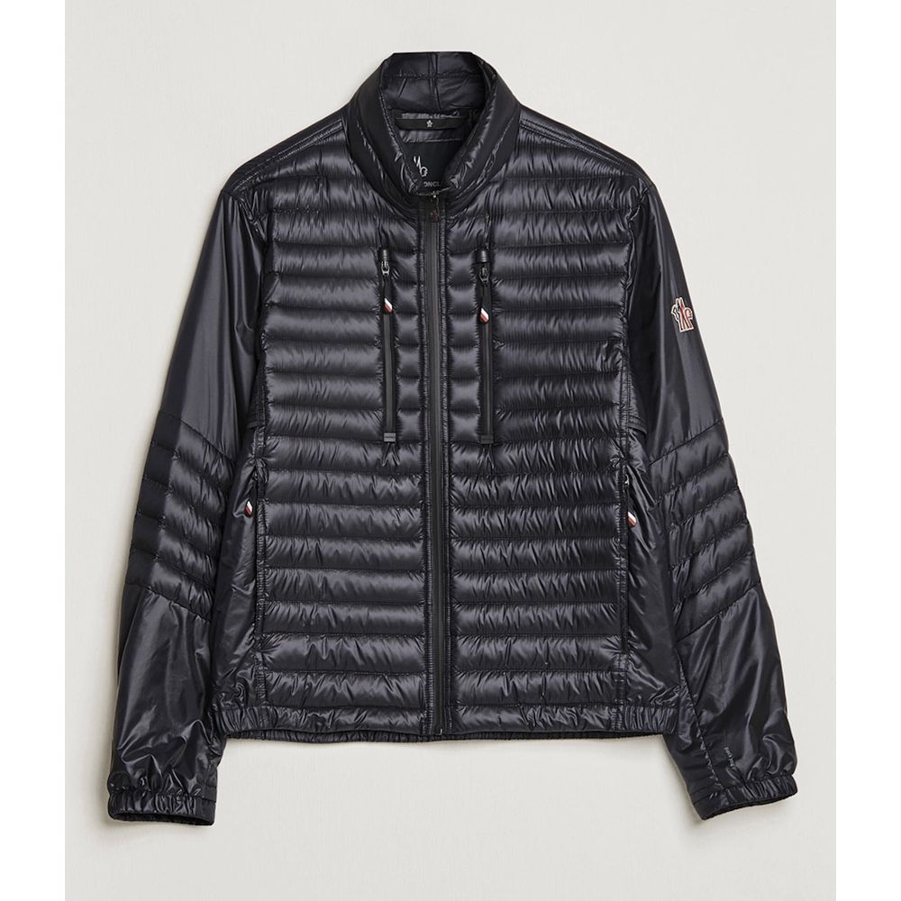 Moncler Schwarze Polyamid-Männerjacke