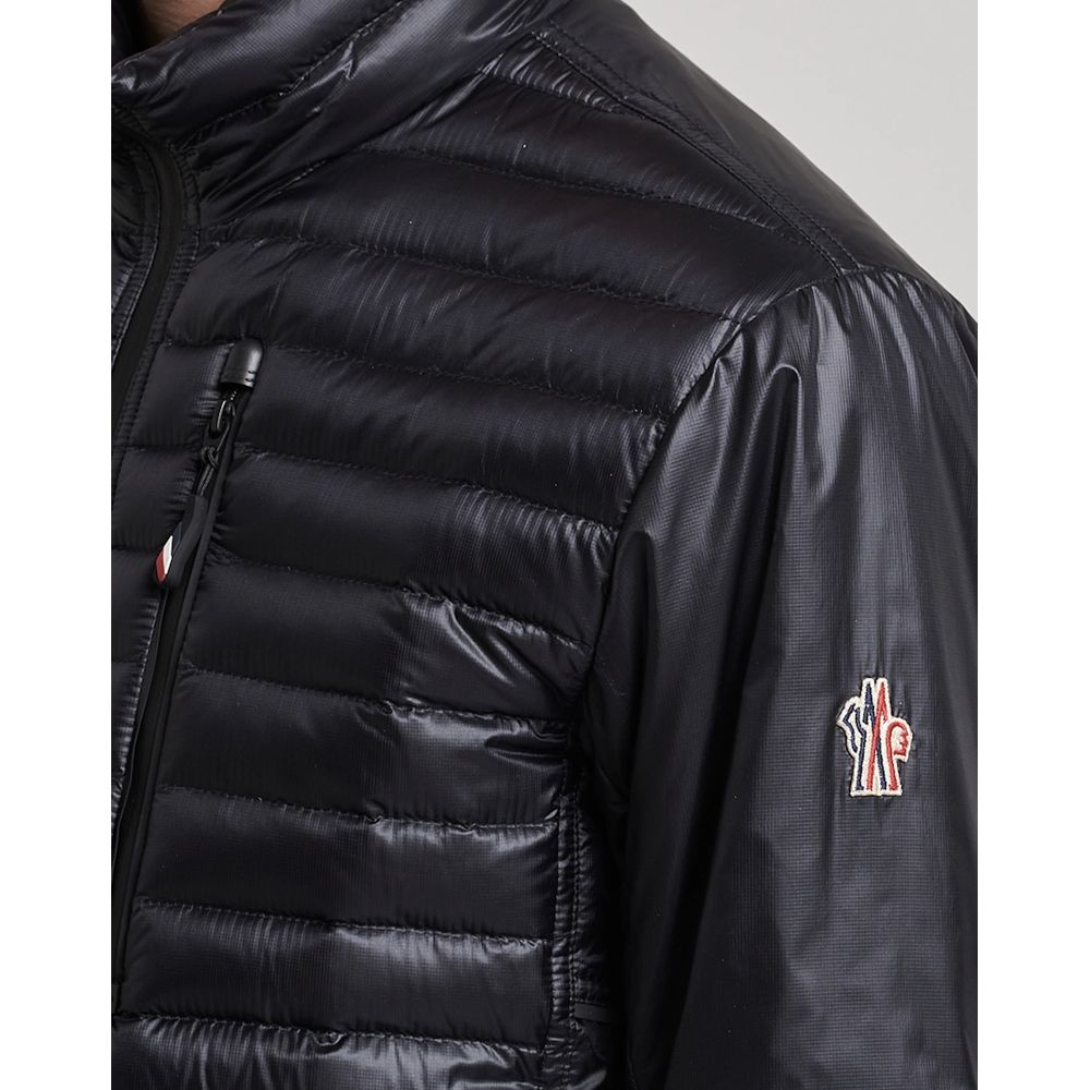 Moncler Schwarze Polyamid-Männerjacke